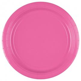 Papptallerkener Rosa