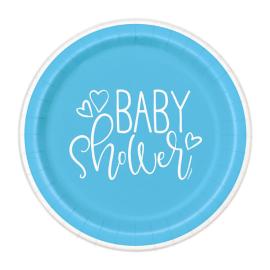 Baby Shower Pappasjetter Lyseblå
