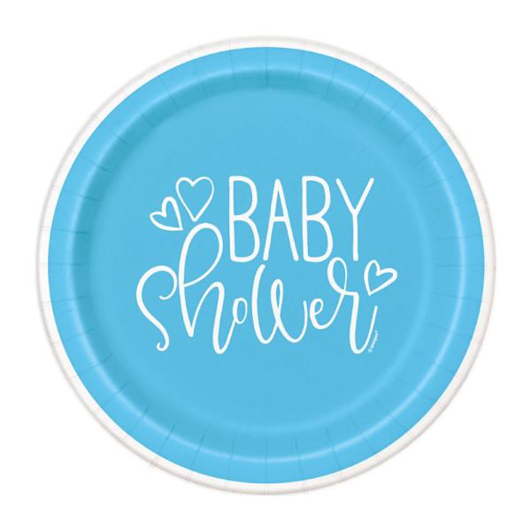 Baby Shower Pappasjetter Lyseblå