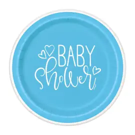 Baby Shower Pappasjetter Lyseblå