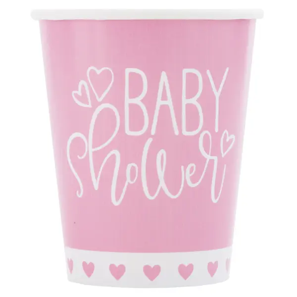 Baby Shower Kopper Lyserosa