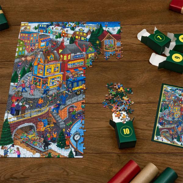 Adventskalender Puslespill Holiday Havoc