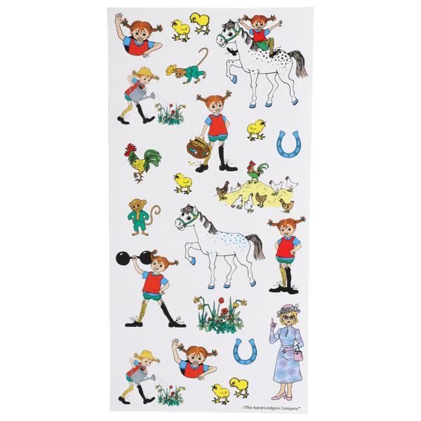 Pippi Klistremerker 3-pakning