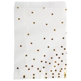 Festposer med Gullprikker 8-pakning