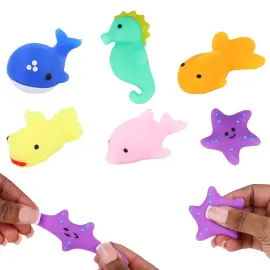 Squishy Sj&oslash;dyr Leke 6 cm