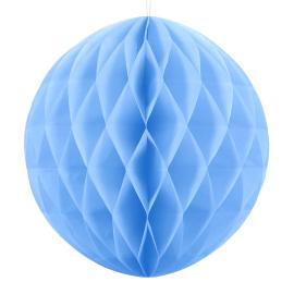 Hengende Honeycomb Lyseblå 40 cm