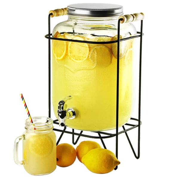Drikkedispenser med Stativ 8 Liter
