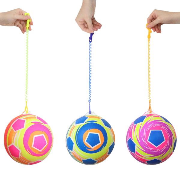 Ball med Spiralkjede Fotball 25 cm