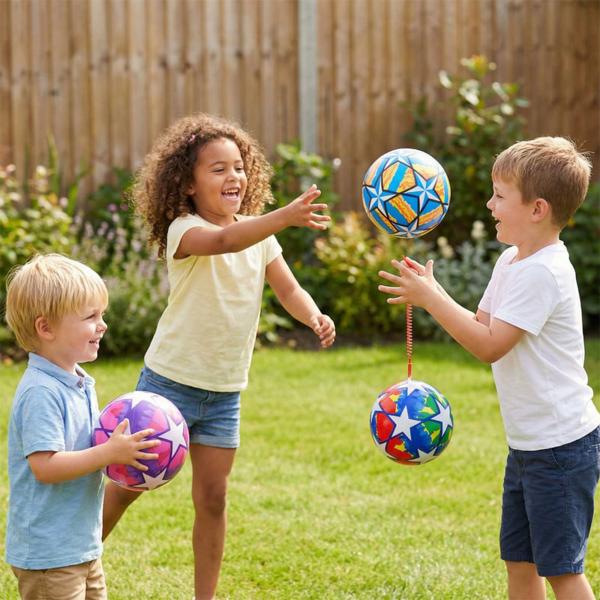 Ball med Spiralkjede Stjerner 25 cm