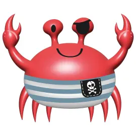 Folieballong Piratkrabbe 90 x 74 cm