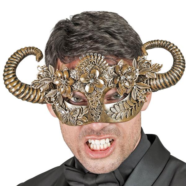 Øyemaske med Vædderhorn