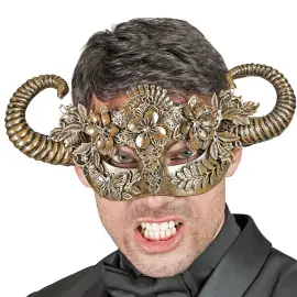 Øyemaske med Vædderhorn