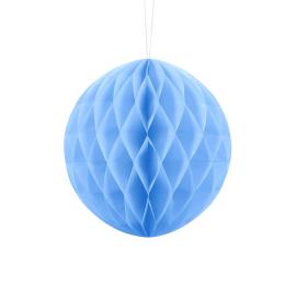 Hengende Honeycomb Lyseblå 20 cm