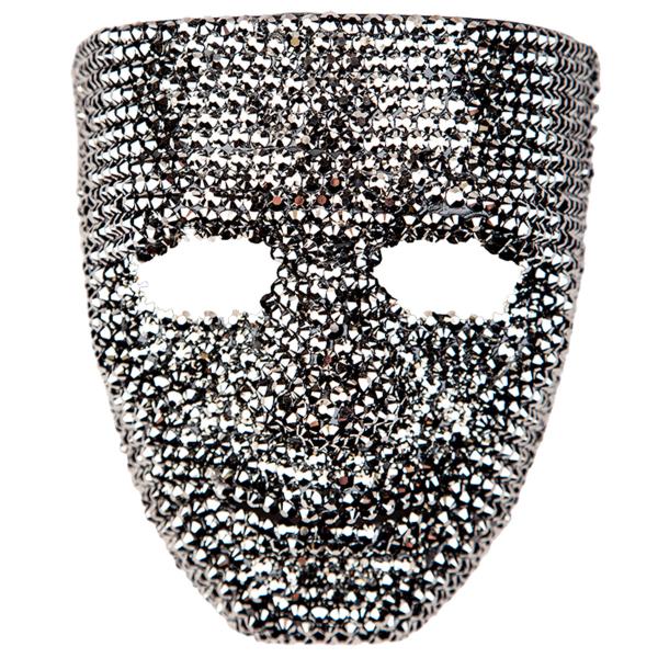 Statue Maske med Strass