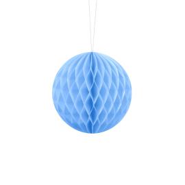 Hengende Honeycomb Lyseblå 10 cm