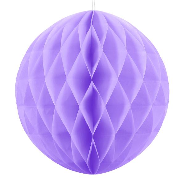 Hengende Honeycomb Lilla 40 cm
