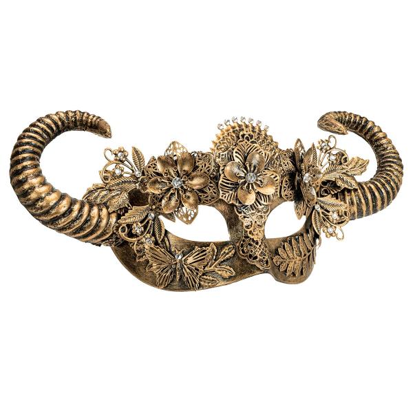 Øyemaske med Vædderhorn