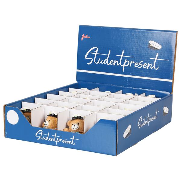 Studentdekorasjon Bjørn 5 x 6 cm