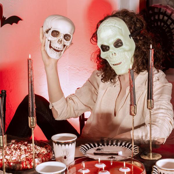 Selvlysende Hodeskallemaske