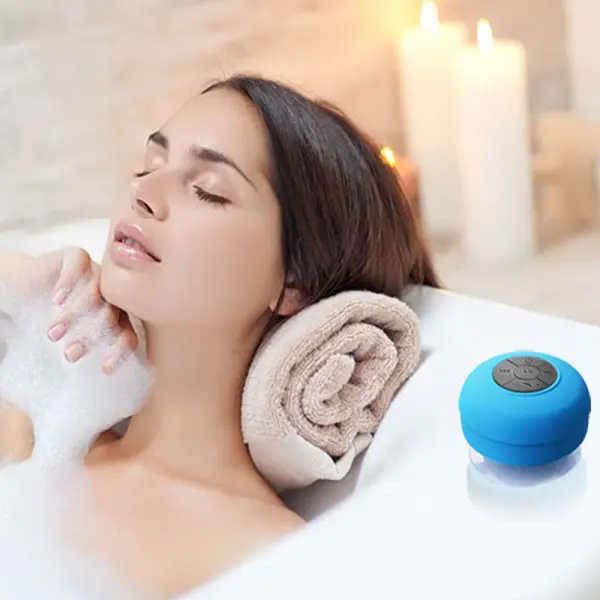 Mini Bluetooth Høyttaler Hvit