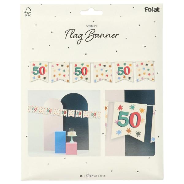 Flaggirlander med Stjerner 50 år