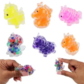 Squishy Enhj&oslash;rning Leke med Perler 5 cm