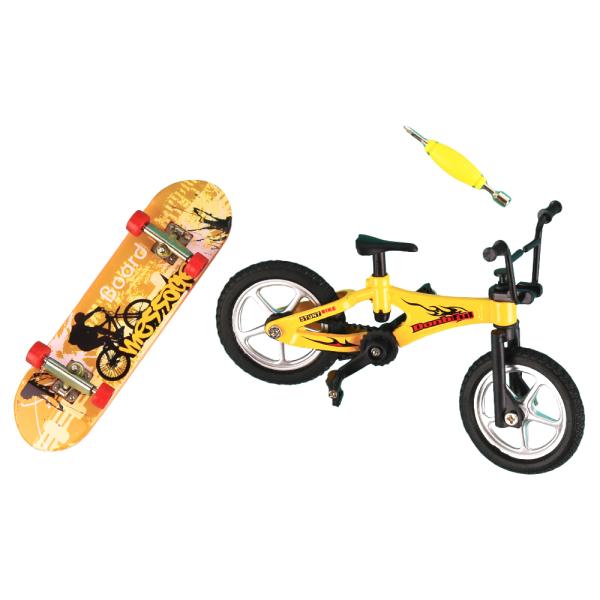 Skatepark Finger BMX og Skateboard Sett