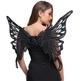 Svarte Sommerfuglvinger Deluxe