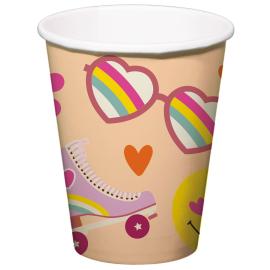Pappkopper Boho Girlz 8-pakning