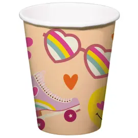Pappkopper Boho Girlz 8-pakning