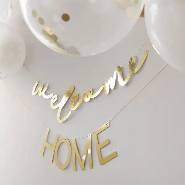 Ballonggirlander Welcome Home