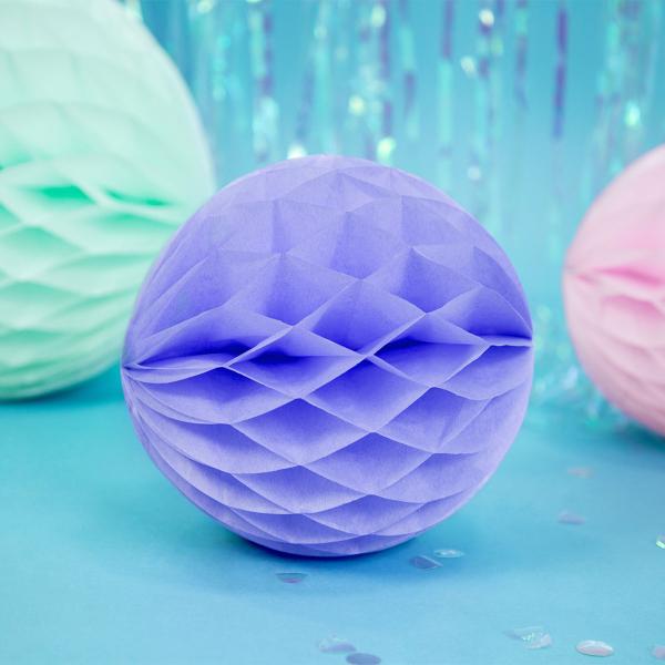 Hengende Honeycomb Lilla 20 cm