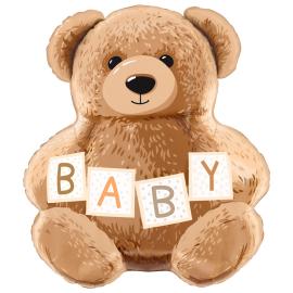 Folieballong Sittende Bamse