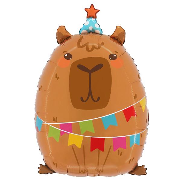 Folieballong Party Capybara