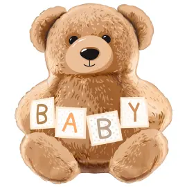 Folieballong Sittende Bamse