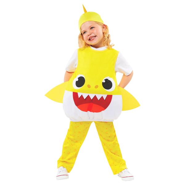 Baby Shark Kostyme Gul