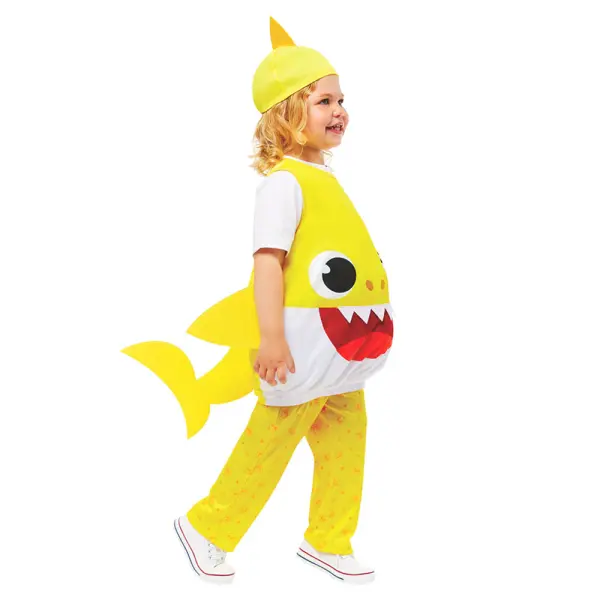 Baby Shark Kostyme Gul