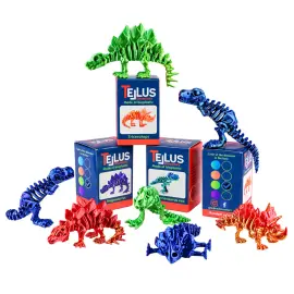 3D-printet Dinosaur 12 cm