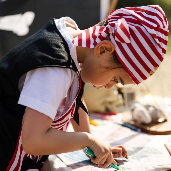 Piratvest med Bandana Barn