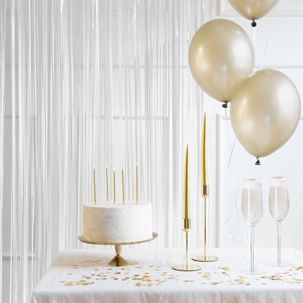 Party Draperi Hvit 200 x 100 cm