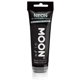 Moon Glow Neon UV Kropps- & Ansiktsfarge Svart 75 ml