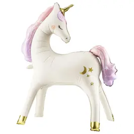 Folieballong Stående Enhjørning