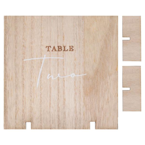 Bordnummer Tre Botanical Wedding
