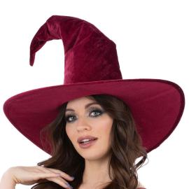Heksehatt Burgundy Velour