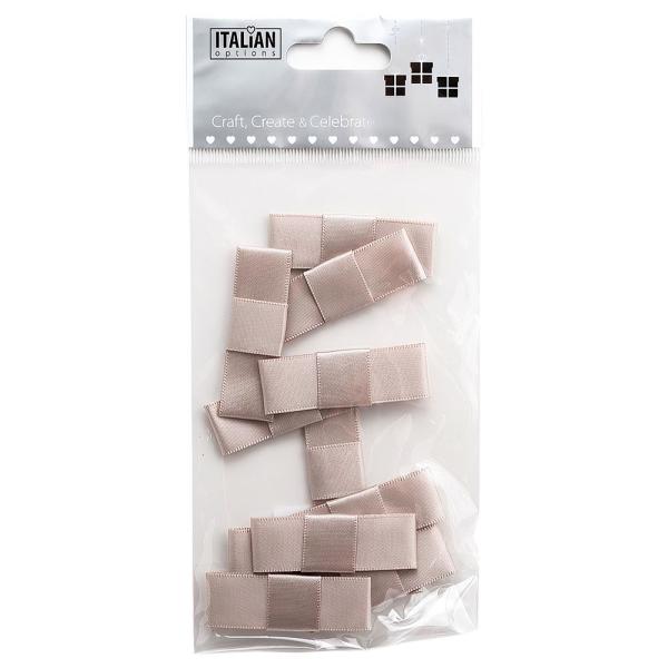 Mini Satengsløyfer Taupe