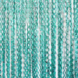 Turkis D&oslash;rforheng Swirls med Stjerner