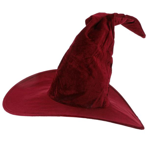 Heksehatt Burgundy Velour