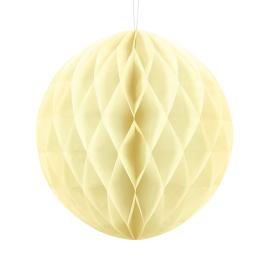 Hengende Honeycomb Strågul 30 cm