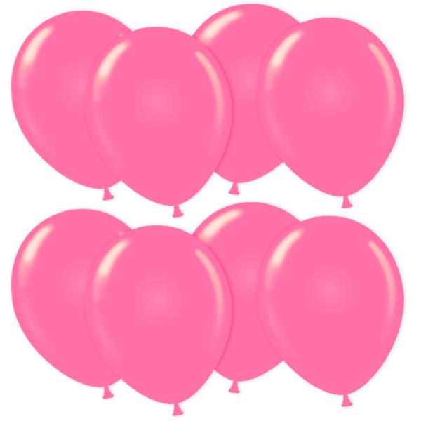 Miniballonger Neon Rosa