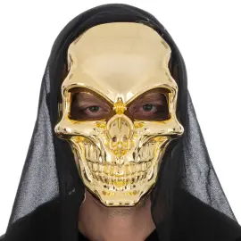 Dødningehode Maske Gull